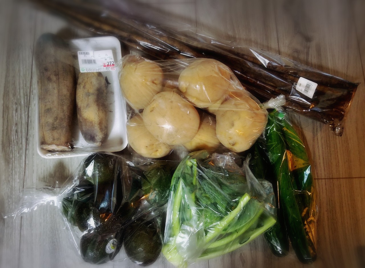 買い物　2020-9-29　タチヤ(野菜類)