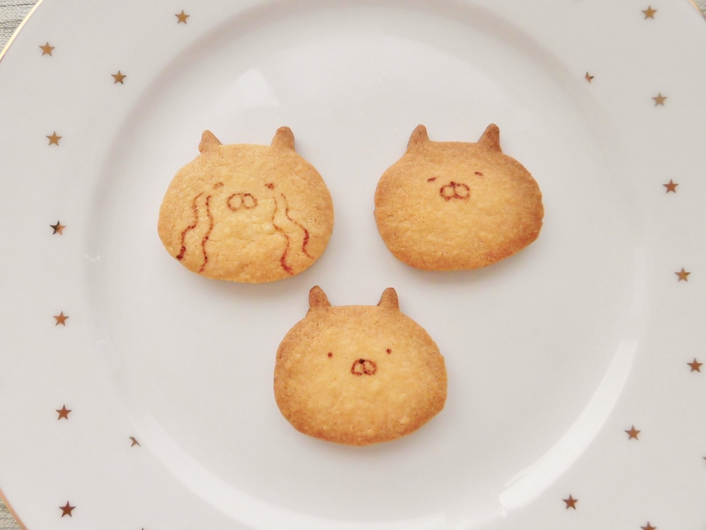 オリジナルのクッキー型でお絵描きクッキー - ∟料理・お菓子レシピ