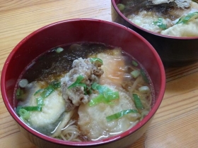 天ぷらにゅう麺