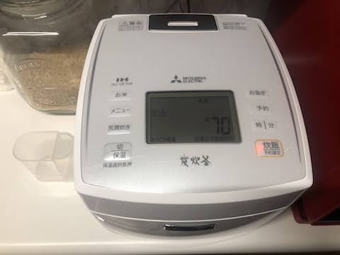 家電レビュー：三菱 IHジャー炊飯器 NJ-VE109-W - 家電レビュー